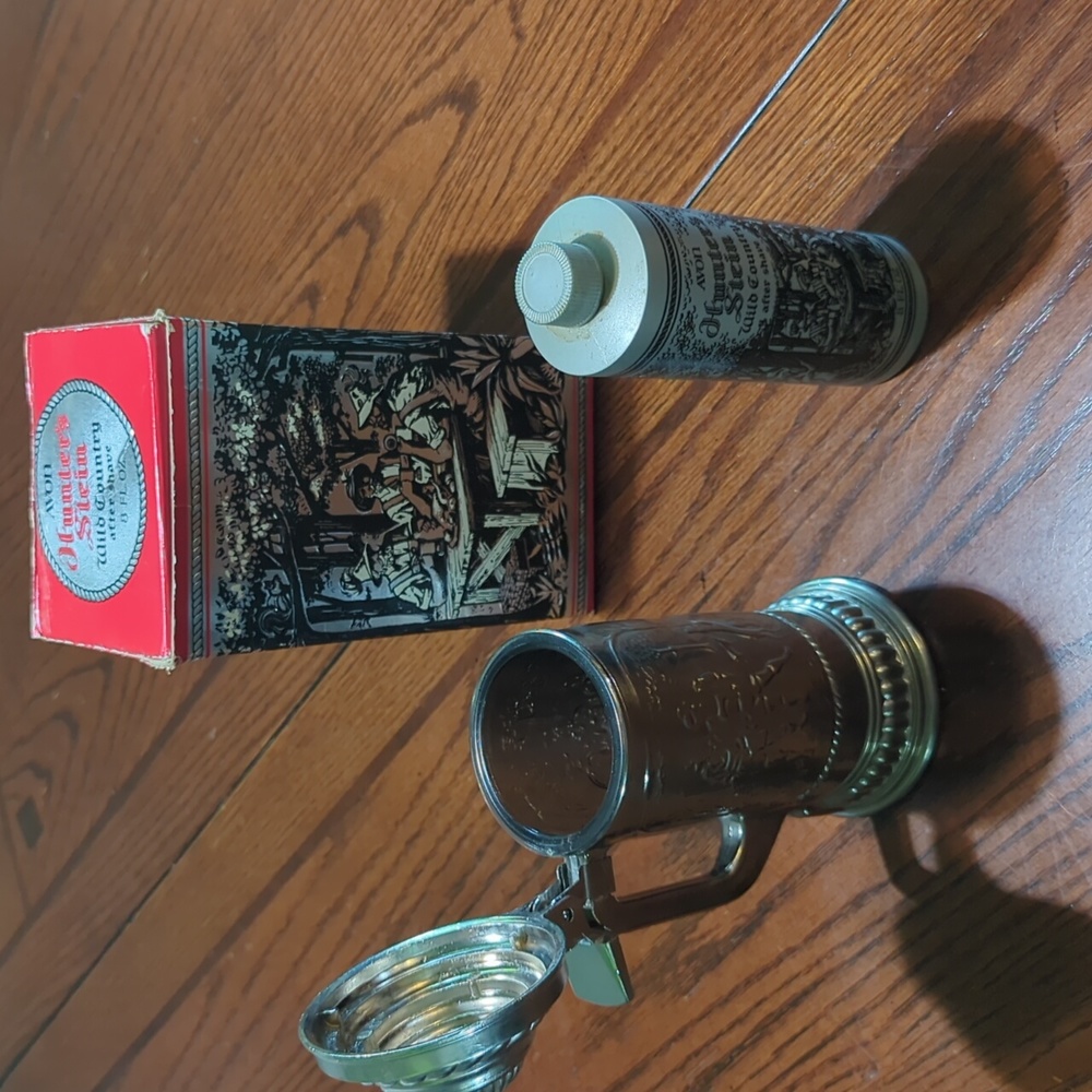 Avon Men's Hunter's Stein after shave bottle